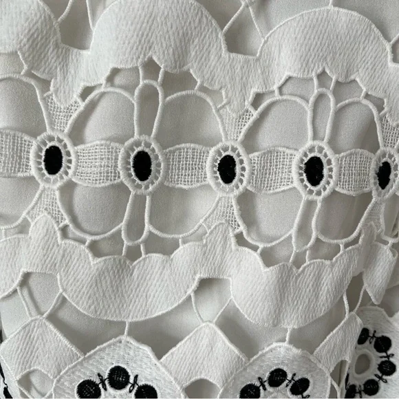 Anthropology HD In Paris Floral Lace Sleeveless Top - Picture 7 of 11